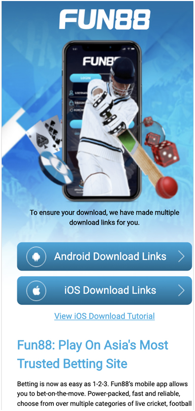 Betting Mobile App